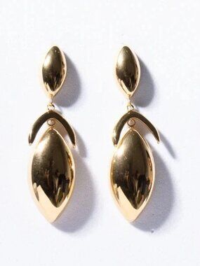 Gold & Silver Statement Drop Earrings – Elegant Women’s Jewelry for Any Occasion